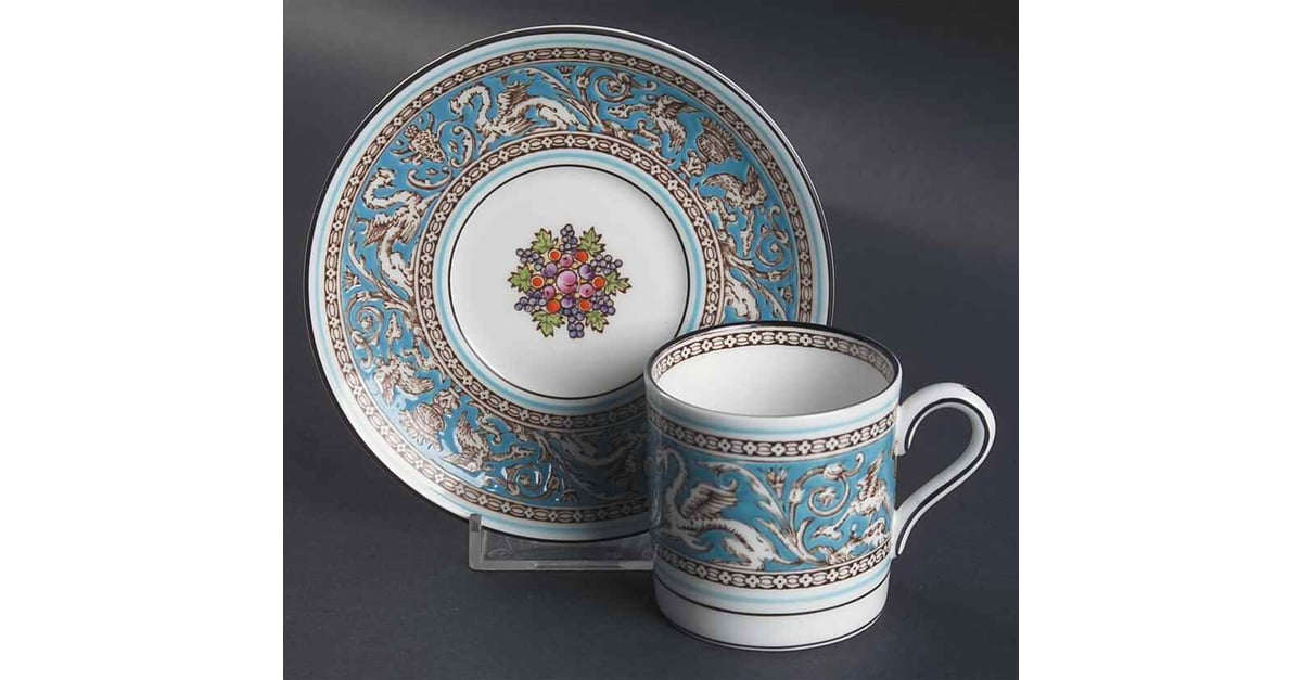 Florentine Turquoise Rim (Fruit Center, White Body) Bond Shape