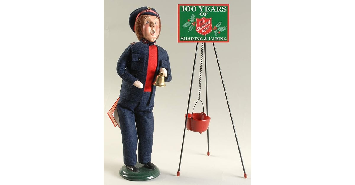 Salvation Army Man Bell Ringer With Kettle - No Box by Byers' Choice ...