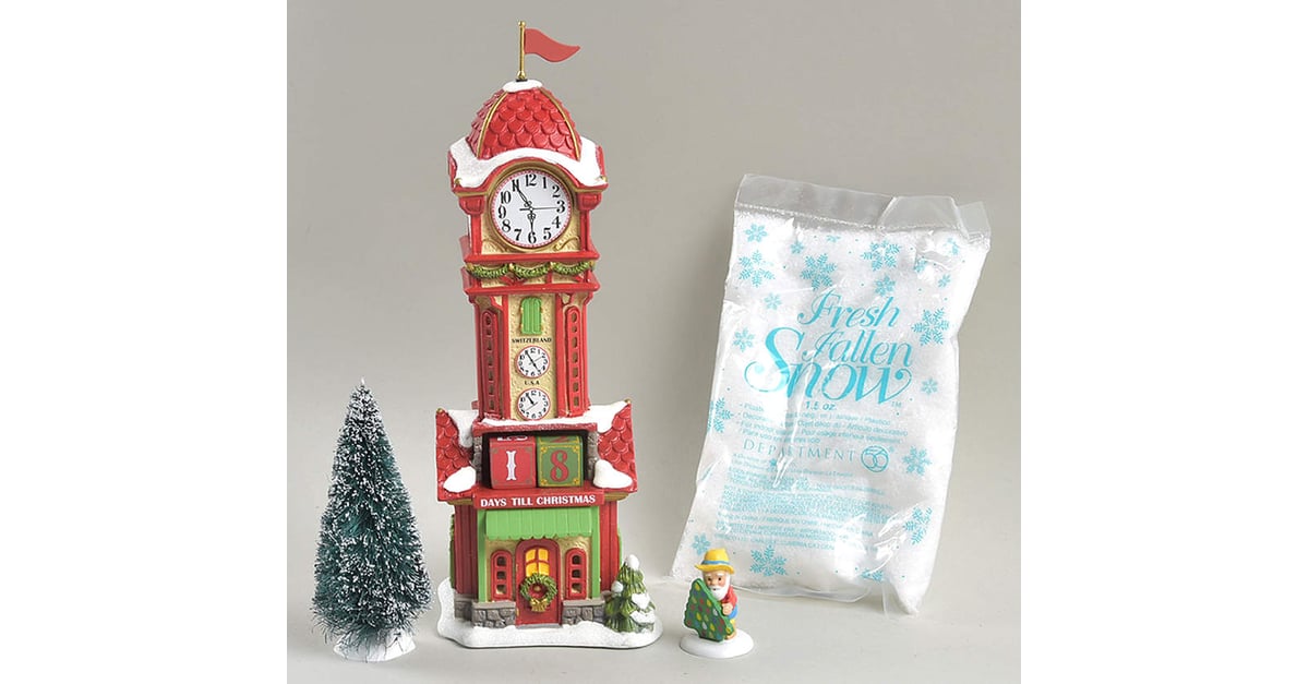 Countdown Tower North Pole Village Christmas Countdown Tower-Set Of 4 - Boxed by ...
