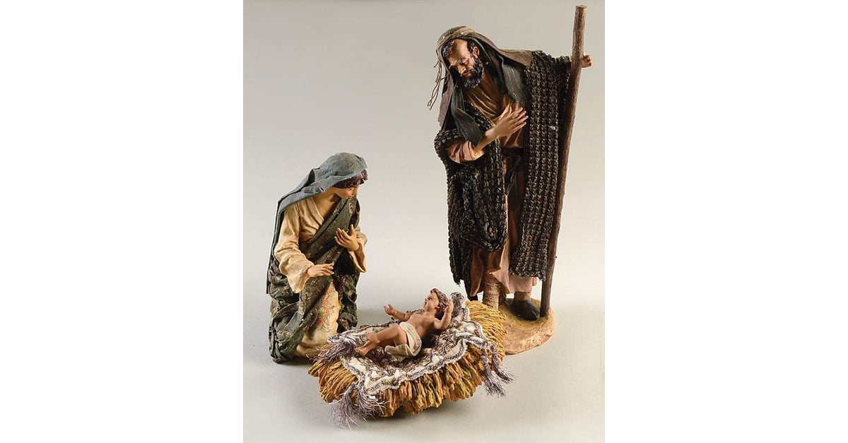 Neapolitan Nativity Holy Family-Boxed Set Of 4 - With Box by Department ...
