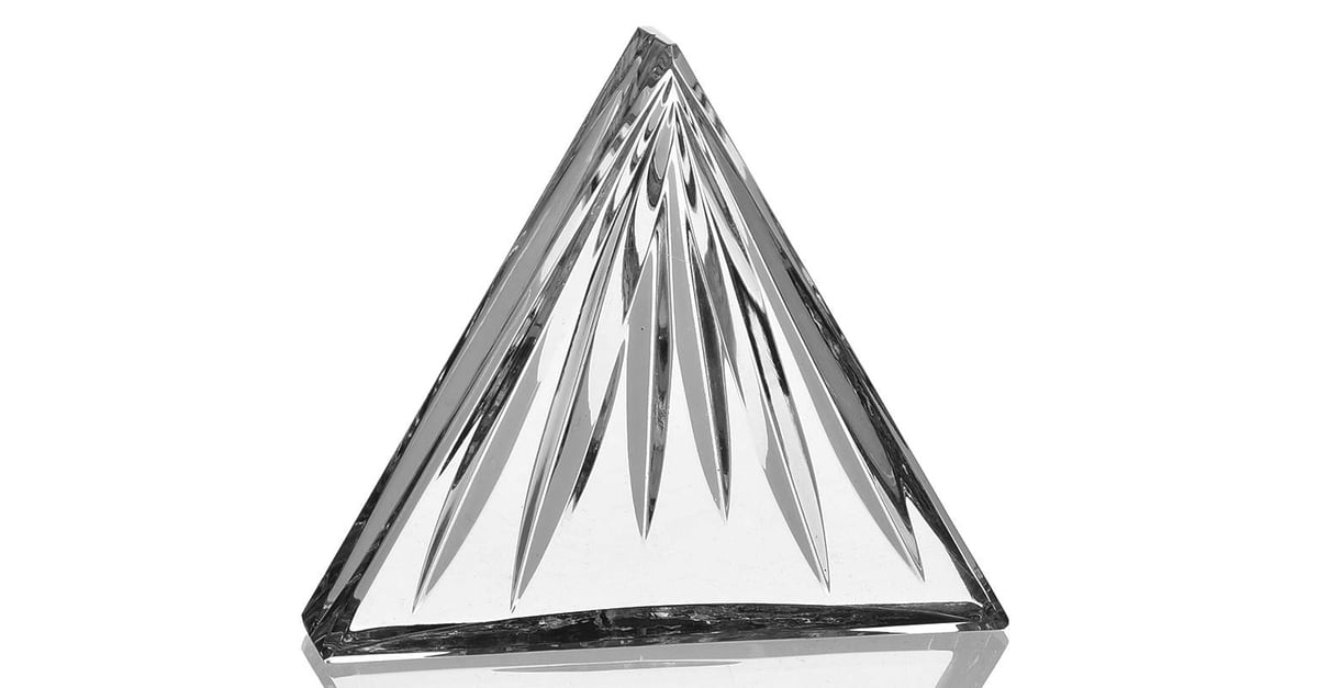 Triangle Paperweight Waterford Crystal Paperweight Triangle - No Box by Waterford Crystal ...