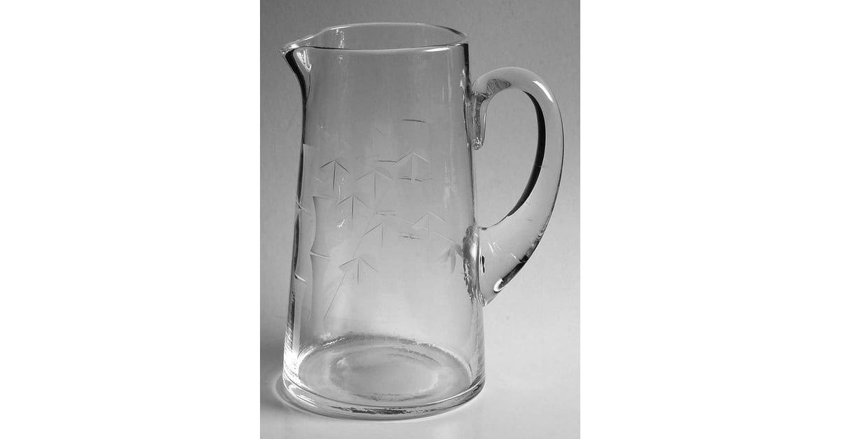 Bamboo (Multisided Stem) 32 Oz Pitcher by Sasaki | Replacements, Ltd.