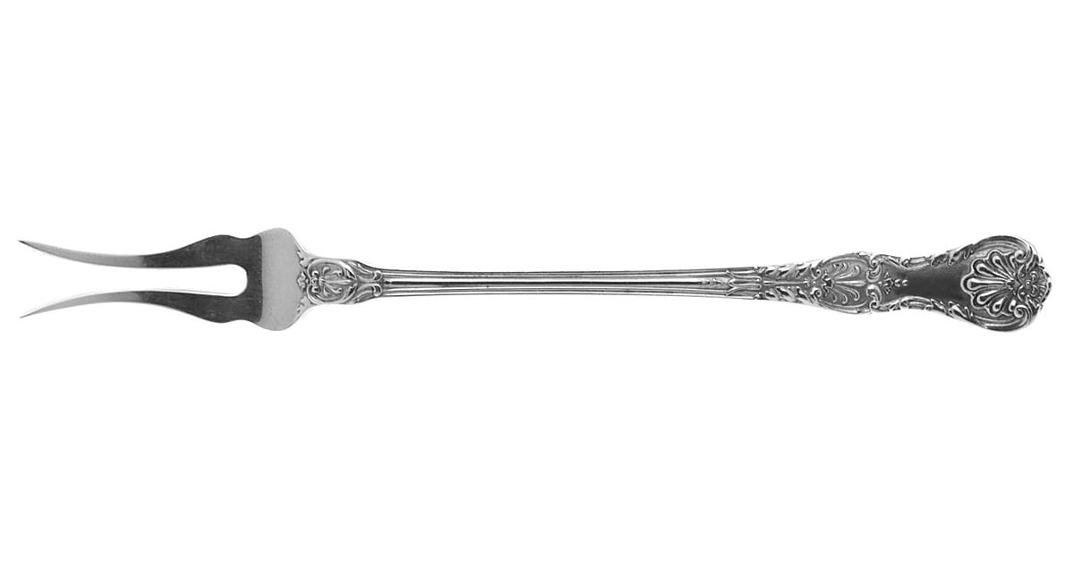 King George (Sterling, 1894, No Monograms) Two-Tine Butter Pick by ...