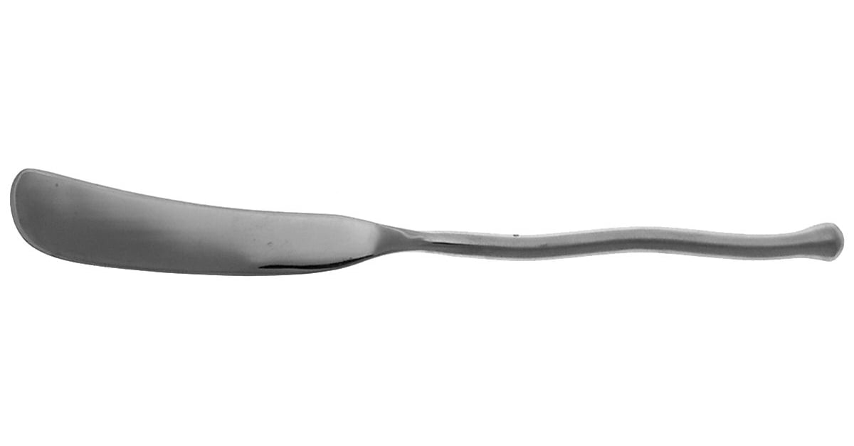 Gourmet Settings Exotique Platinum 18/10 Stainless Steel  6 Gourmet Settings Exotique Platinum Spreader Knives NWT display picture 1