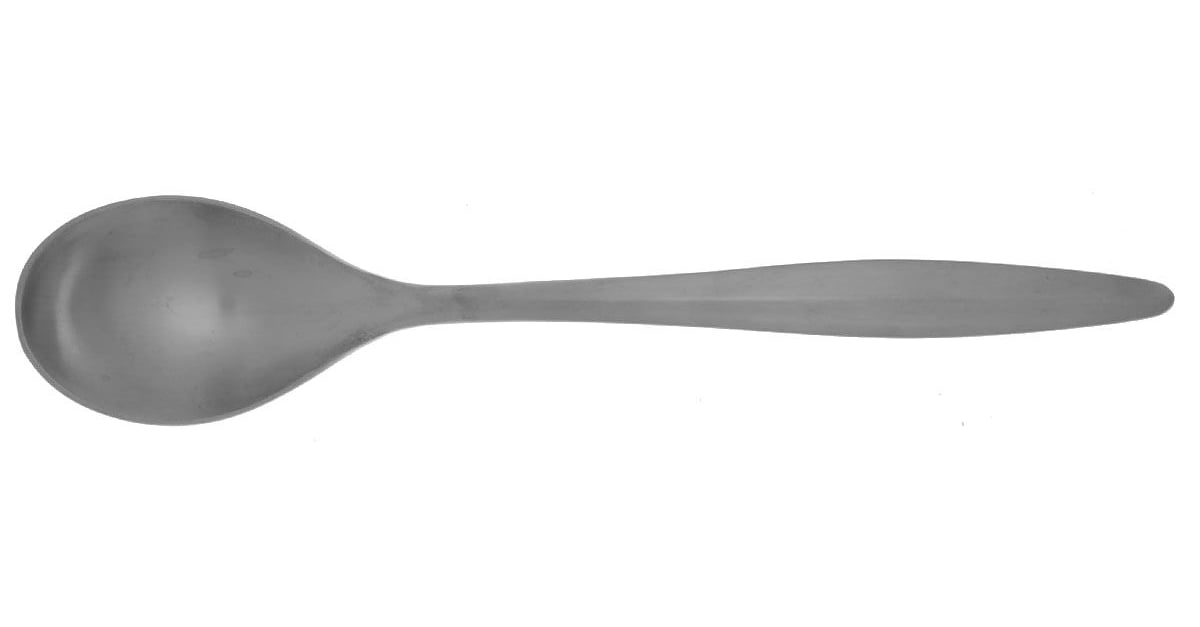 Dim Sum (Stainless) Place/Oval Soup Spoon by Gourmet Settings ...
