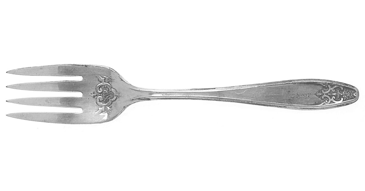 Princess-Lady Doris (Silverplate, 1929) Individual Salad Fork by