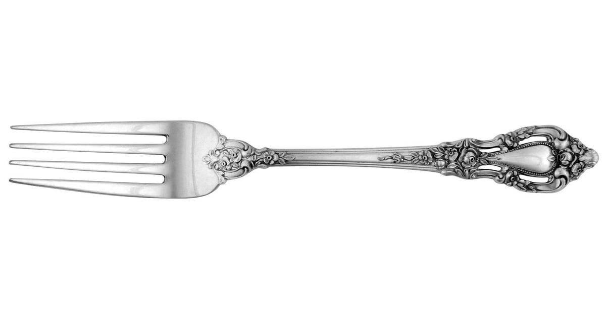 Lunt Sterling Silver Eloquence Pattern Cocktail Fork – 5 7/8" – Heirloom Silverware