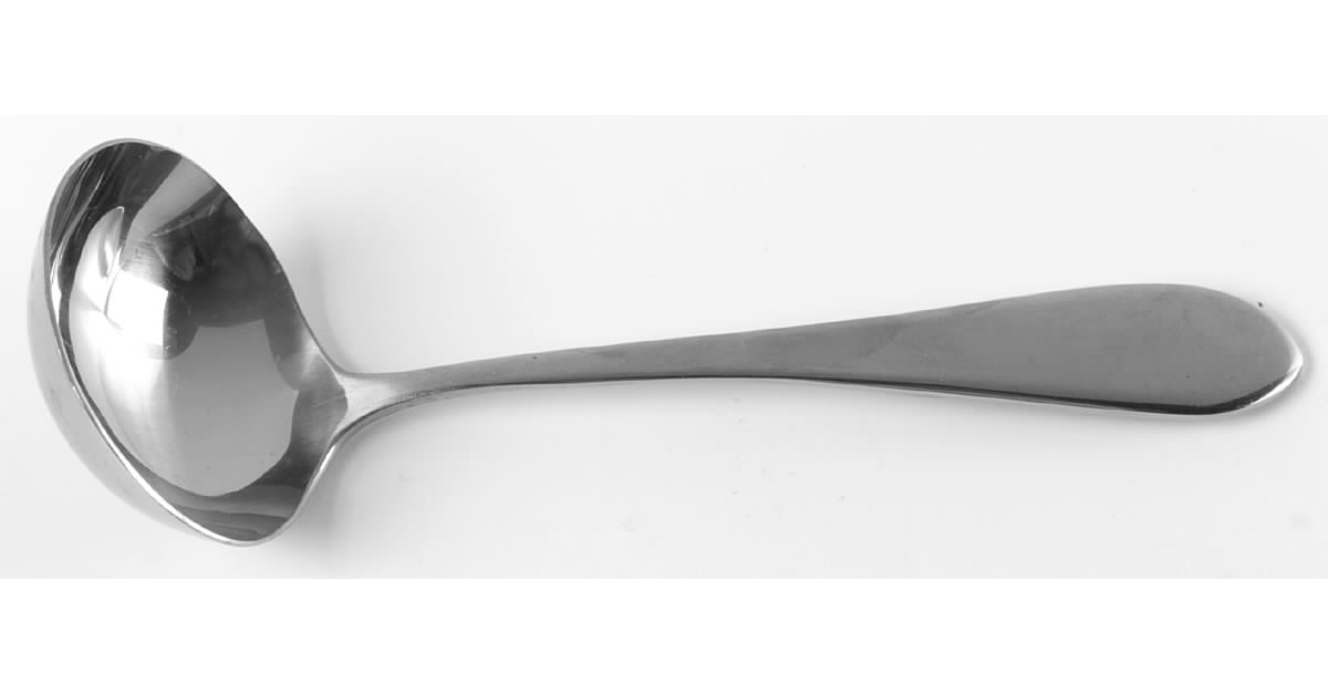 Main Course Ladle MNF31(Stainless) Solid Gravy Ladle by The Main Course, | Replacements, Ltd.