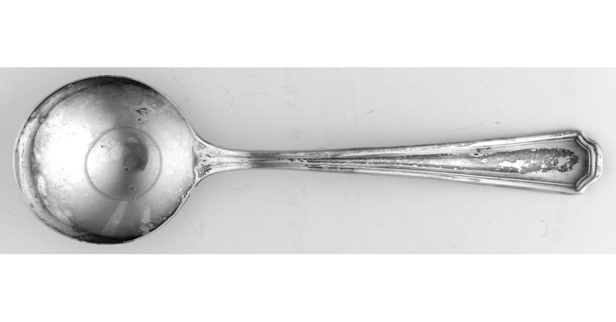 Oneida Cityscape Round Bowl / Cream Soup Spoon - Stainless Steel Flatware