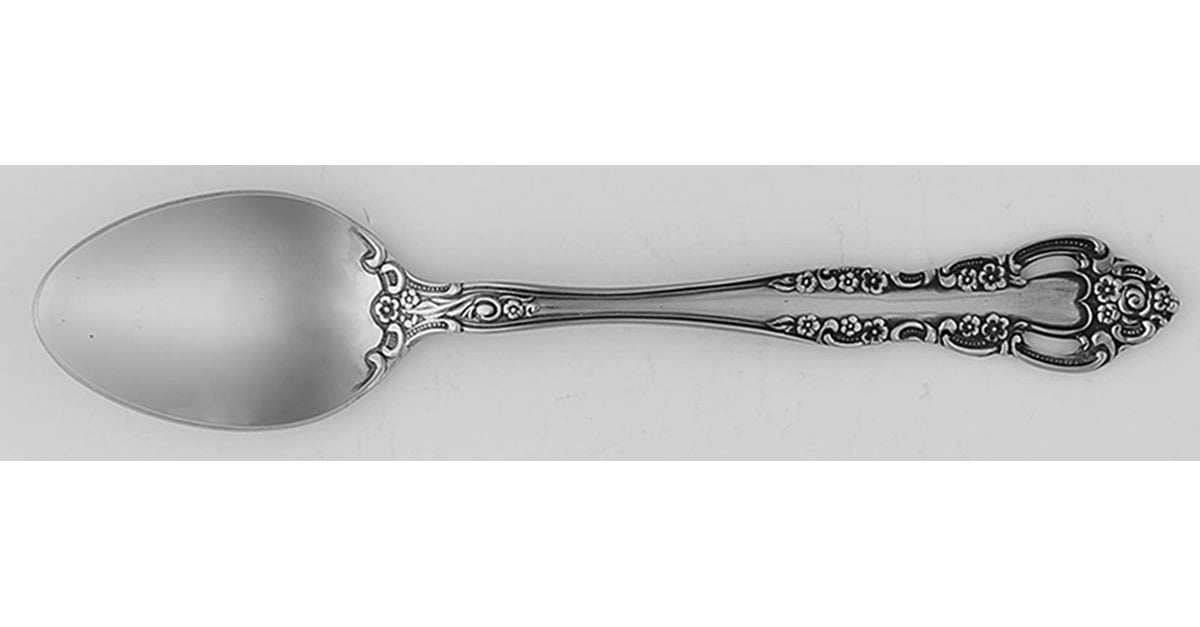 R Tea Spoon L'Amour (Stainless) Teaspoon by Reed & Barton | Replacements, Ltd.