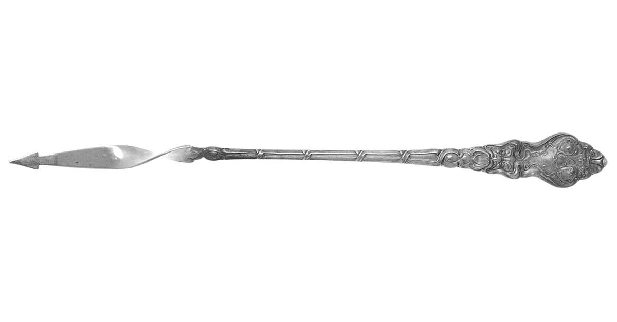 Douvaine (Sterling, 1890) One Tine Butter Pick by Unger Brothers ...