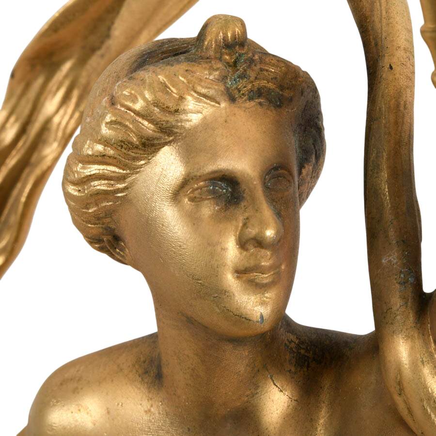Art Deco Cold-Painted Spelter Figure-5
