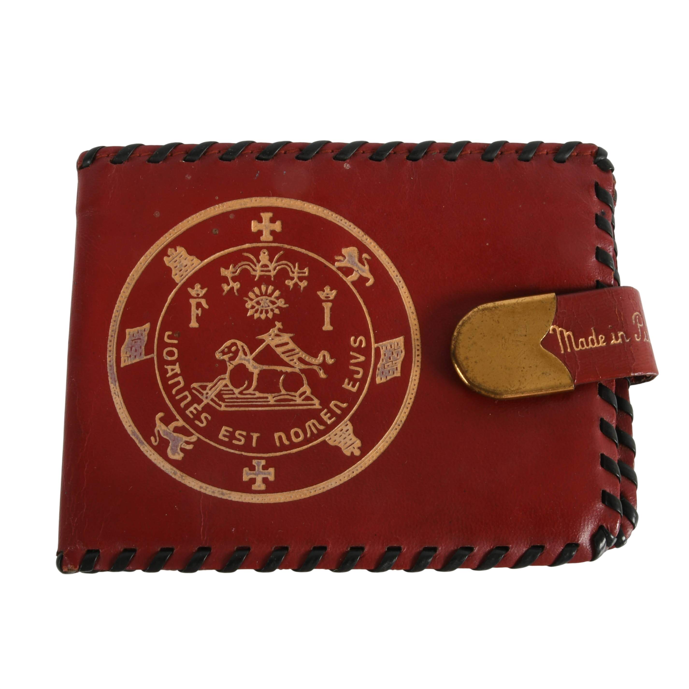 Italian Leather Purse with Lambskin Wallet Combo-4