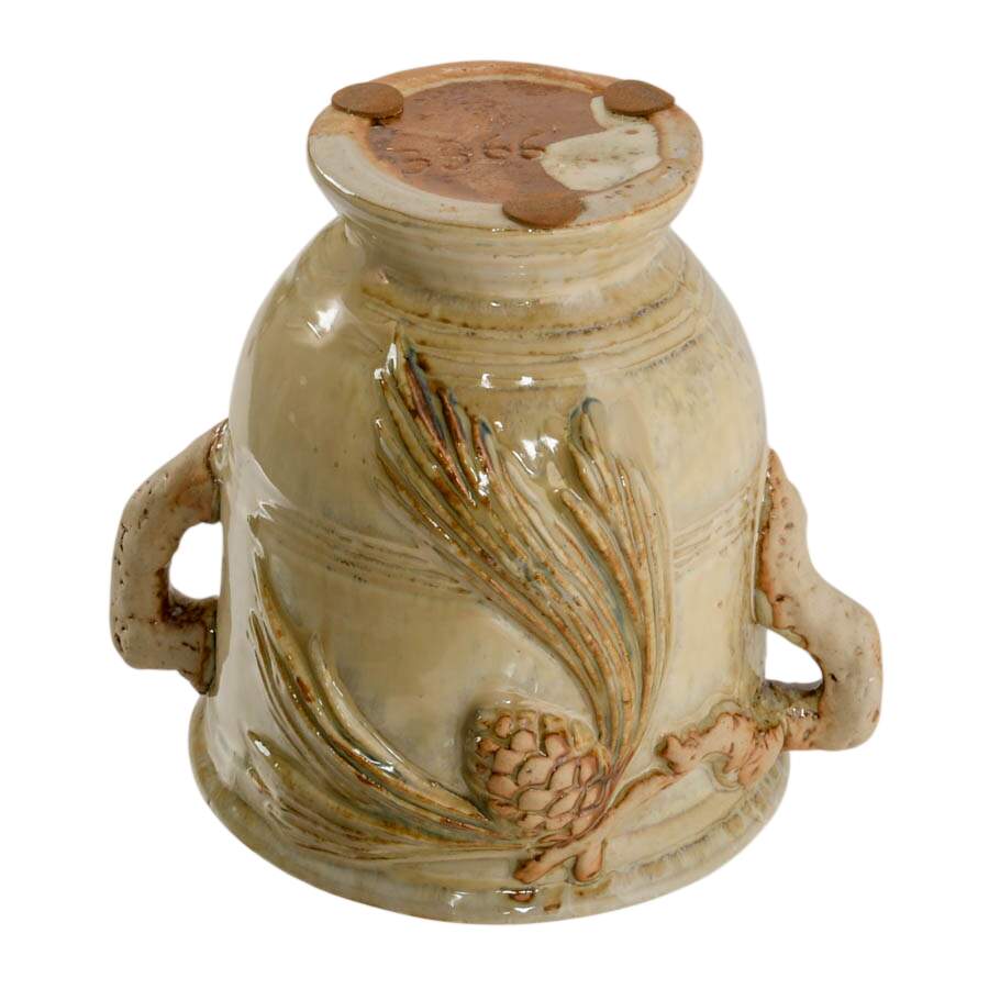 Arts & Crafts-Style Glazed Jardinière-6