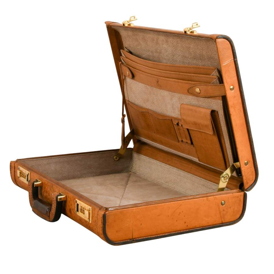 Renwick and Presto Leather Briefcase-6