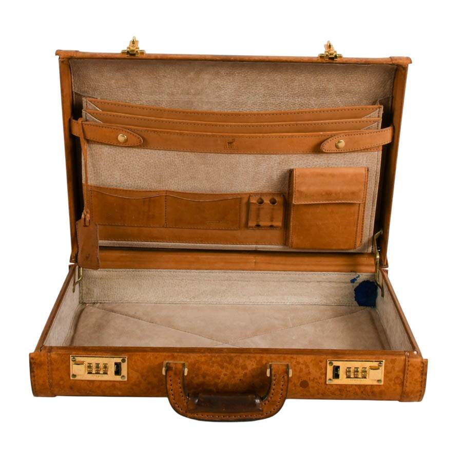 Renwick and Presto Leather Briefcase-5