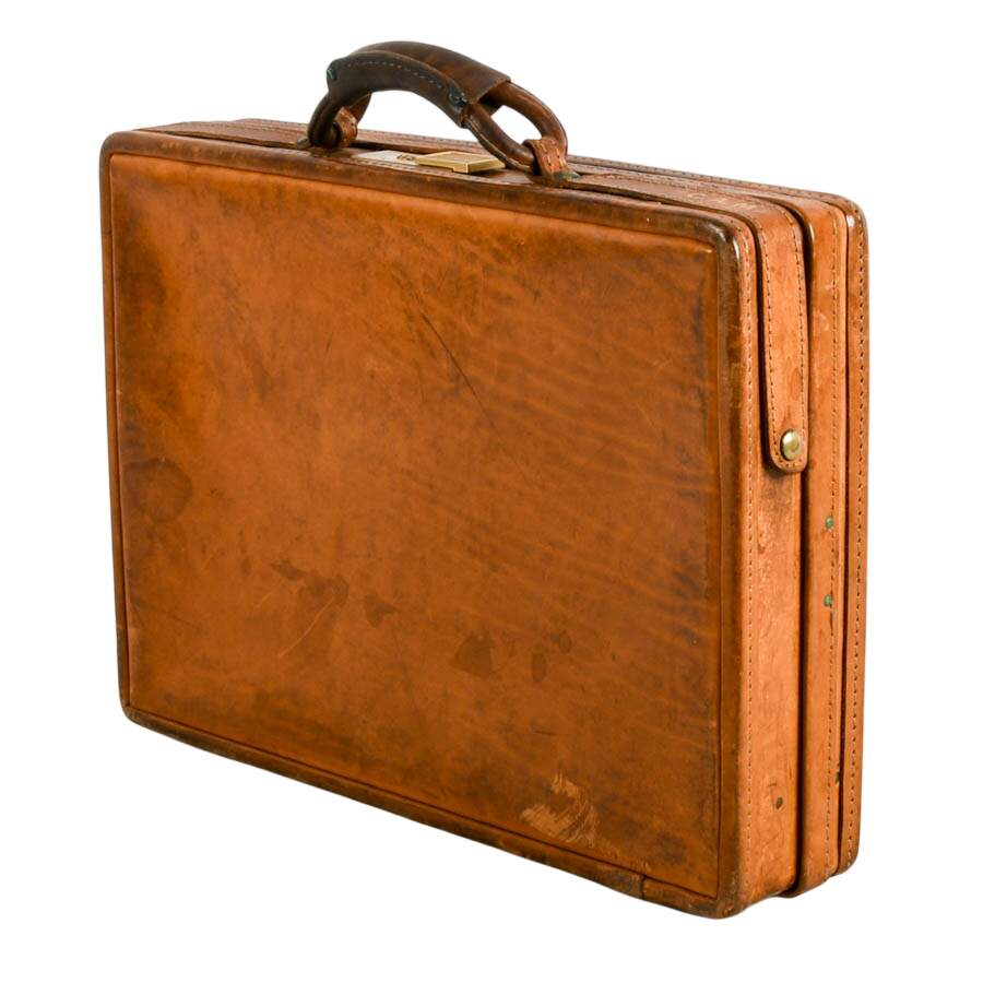 Vintage Hartmann Leather Briefcase-4