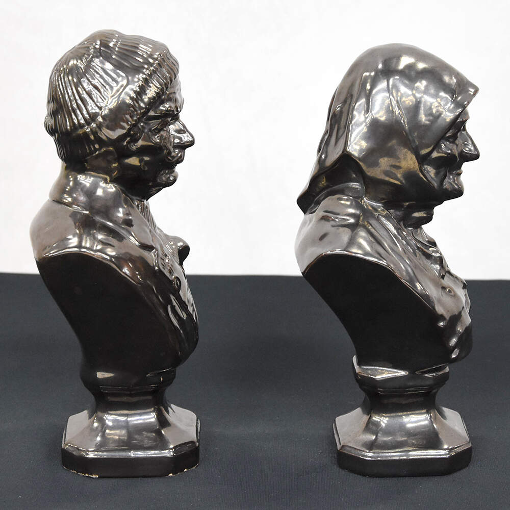 Pair of Holland Mold Busts of Old Salty Sea Dog and Old Sea Hag-5