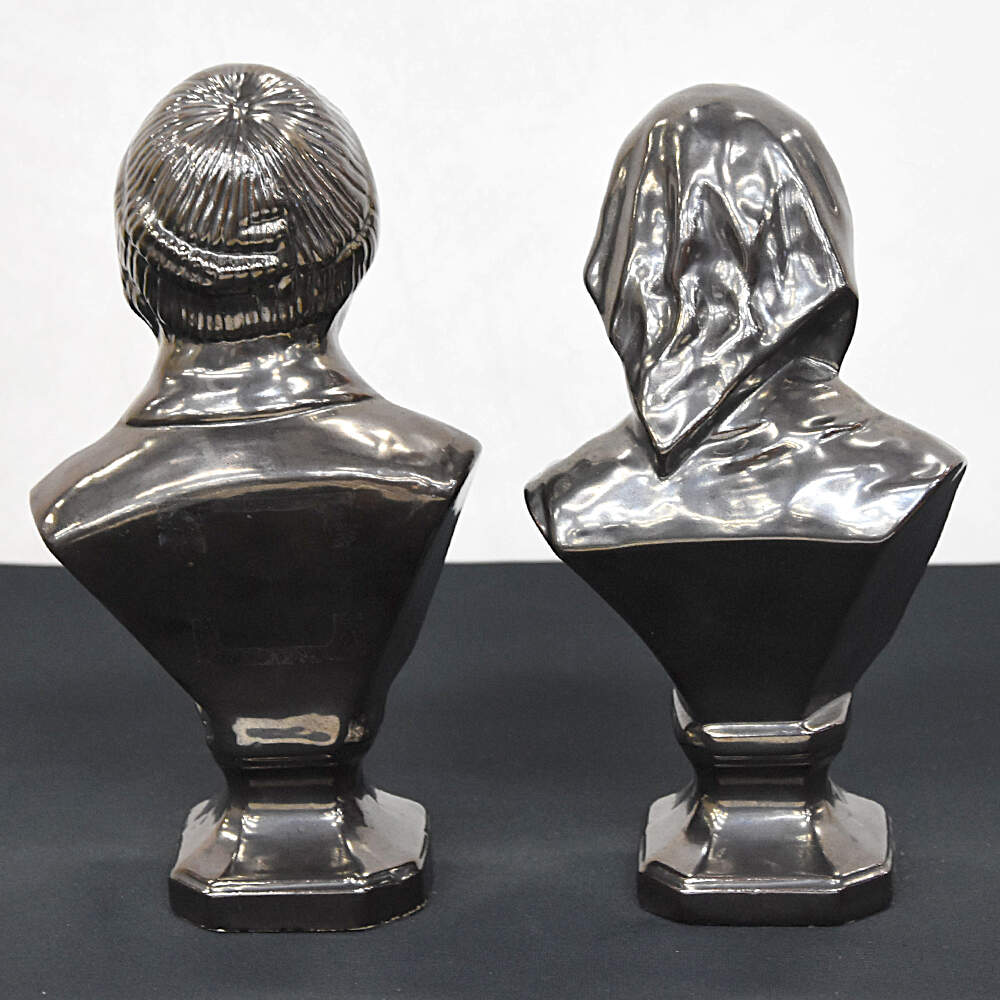Pair of Holland Mold Busts of Old Salty Sea Dog and Old Sea Hag-4