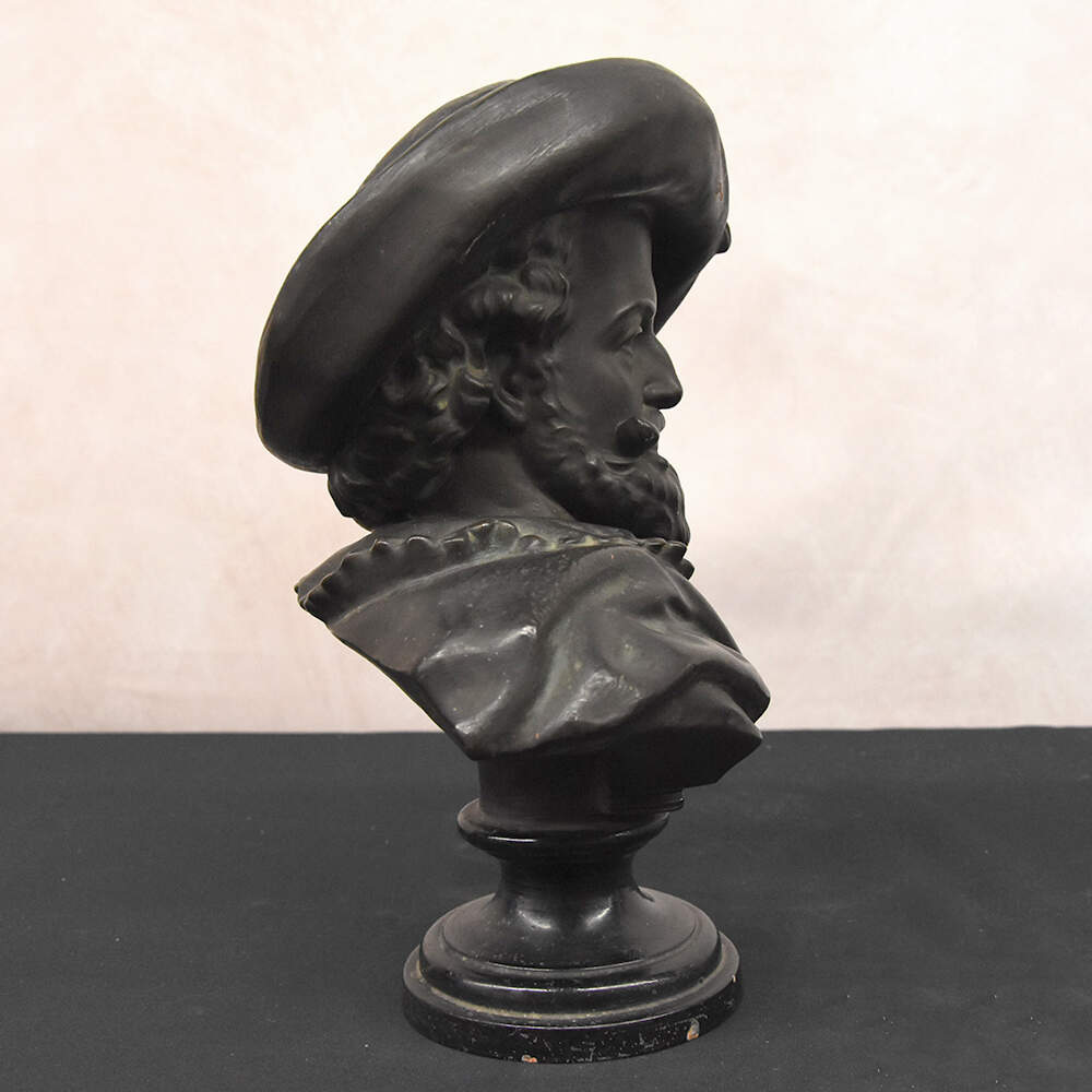 Terracotta Bust of Flemish Painter Peter Paul Rubens-6