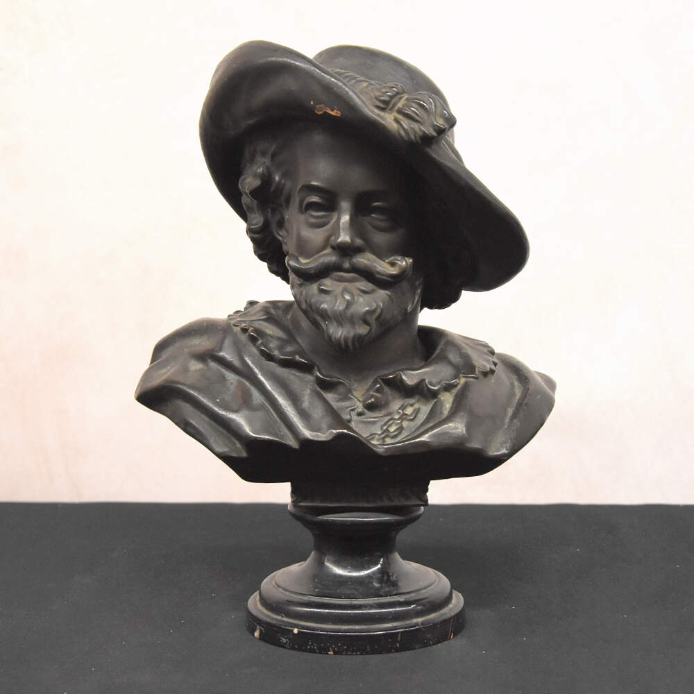 Terracotta Bust of Flemish Painter Peter Paul Rubens-1