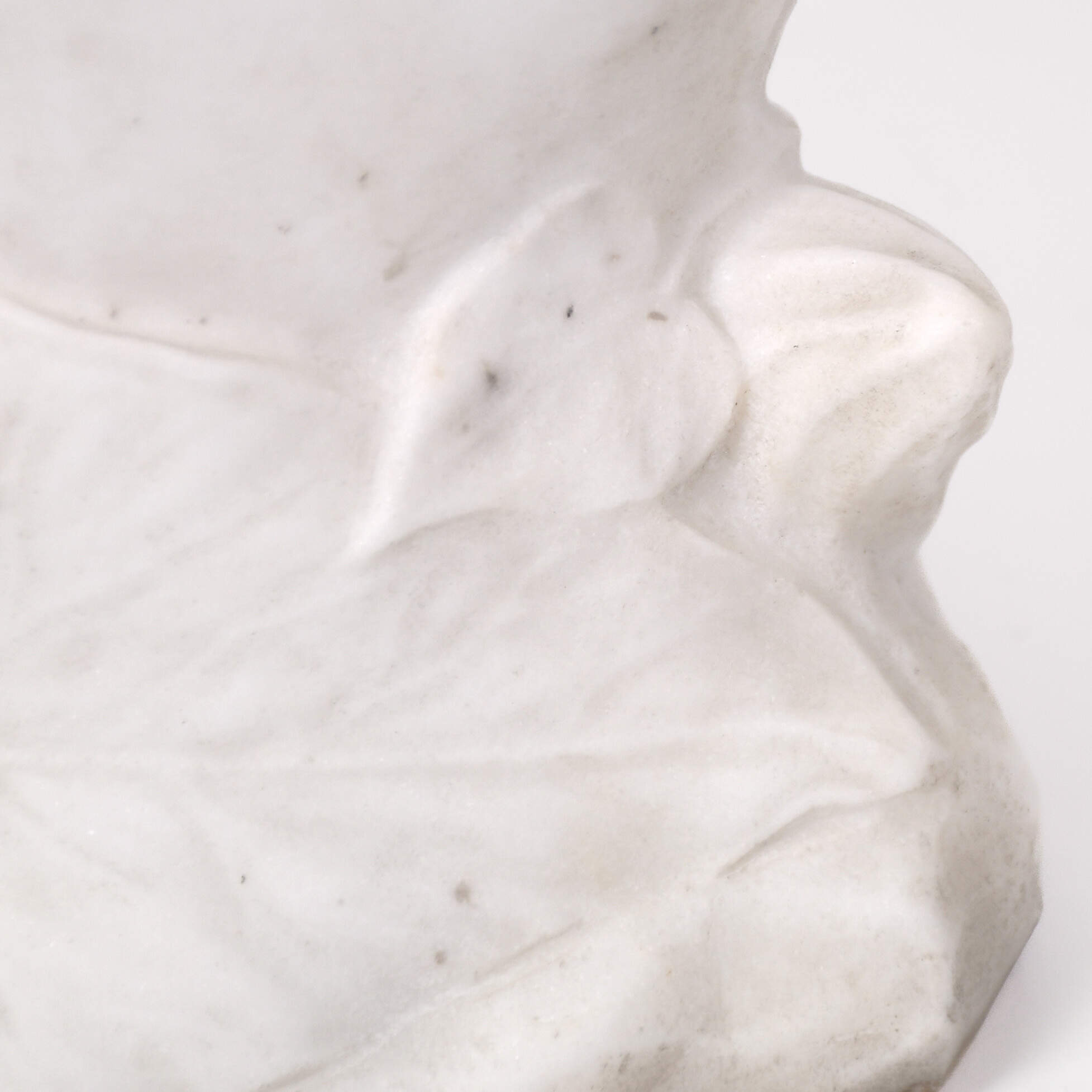 Antique Art Nouveau Signed A. Fraty Italian Alabaster Bust of Woman-9