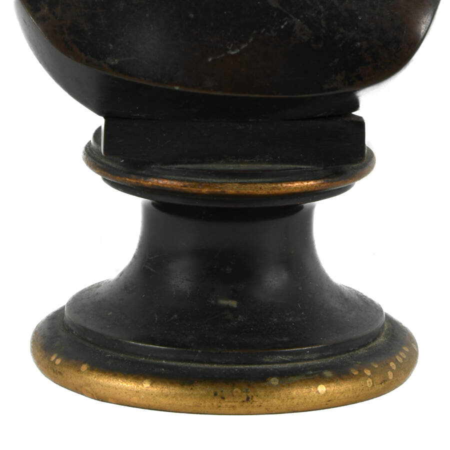 Black Metal Bust of Diana De Poitiers After Jean Goujon-8