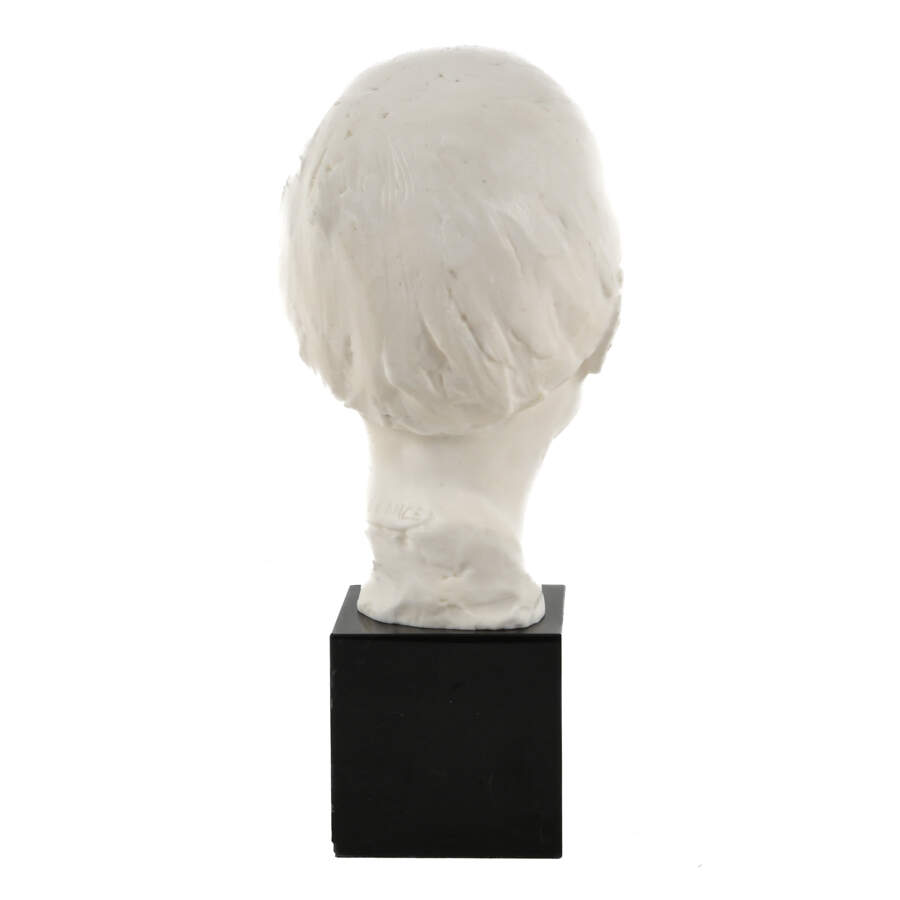 French Mix Composition Bust of a Young Boy on Base-3
