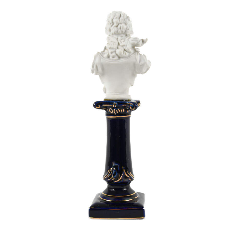 Antique French Bisque Porcelain Figural Bust-3