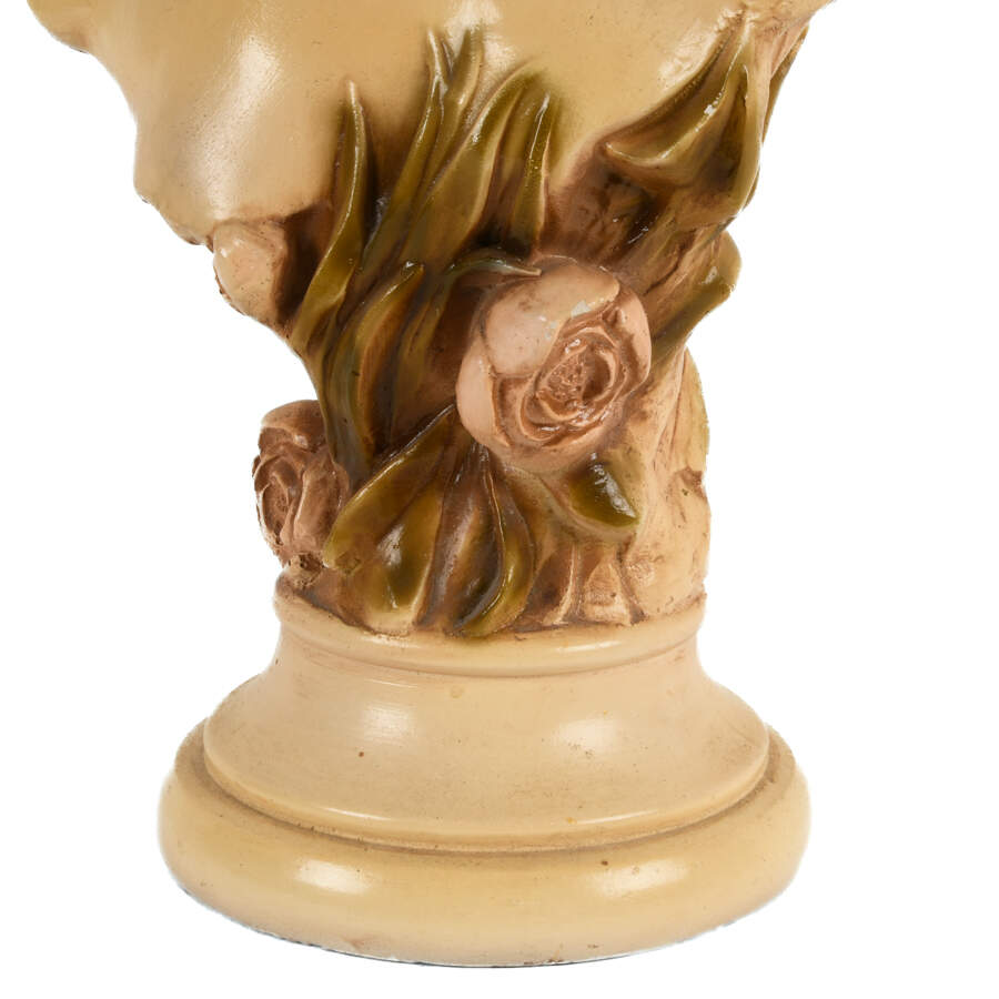 Chalkware Bust of a Young Girl-3