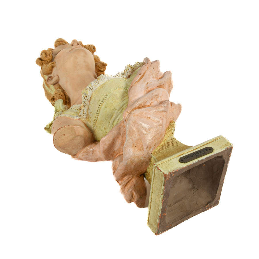 Art Nouveau Coquette Bust by Rossi-9