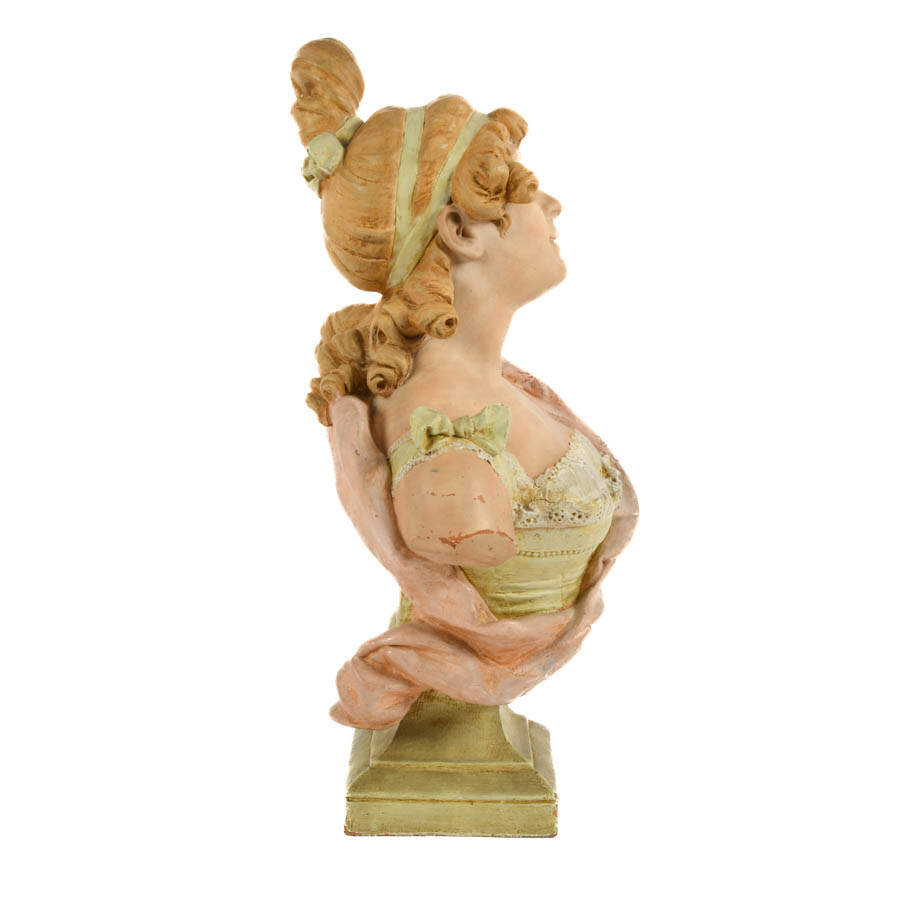 Art Nouveau Coquette Bust by Rossi-8