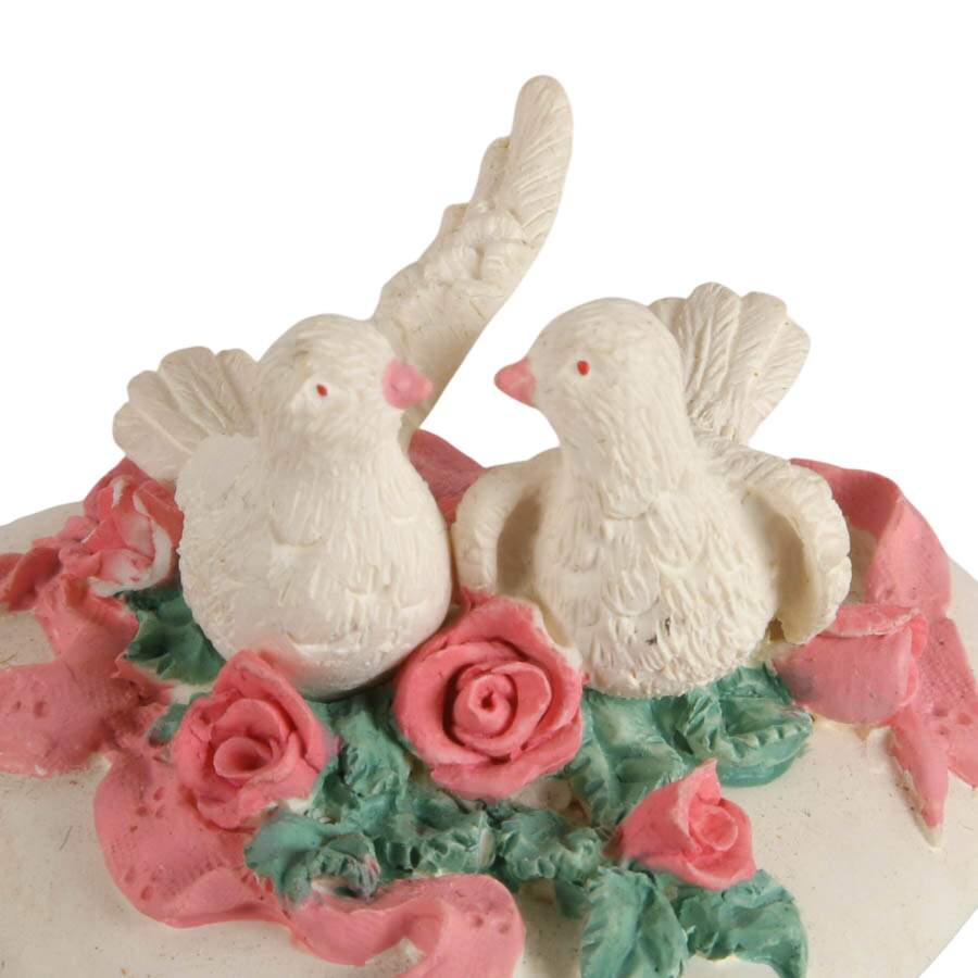 Six Porcelain Wedding Themed Jewelry Boxes-5