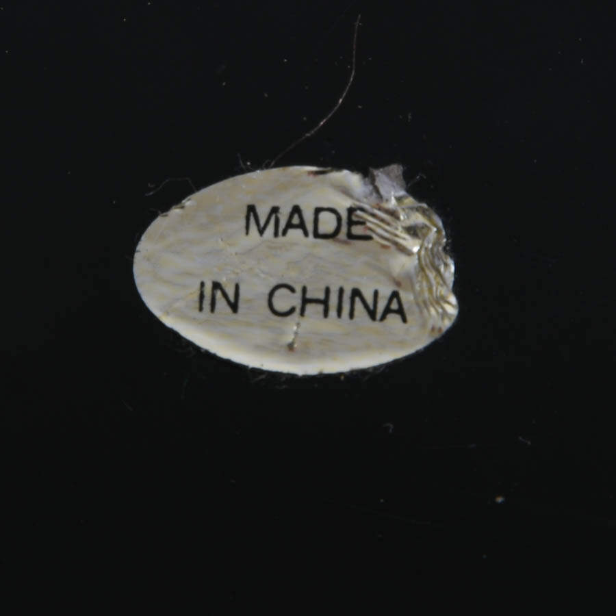 Mid-Century Chinese Black Lacquer Shard Box-8