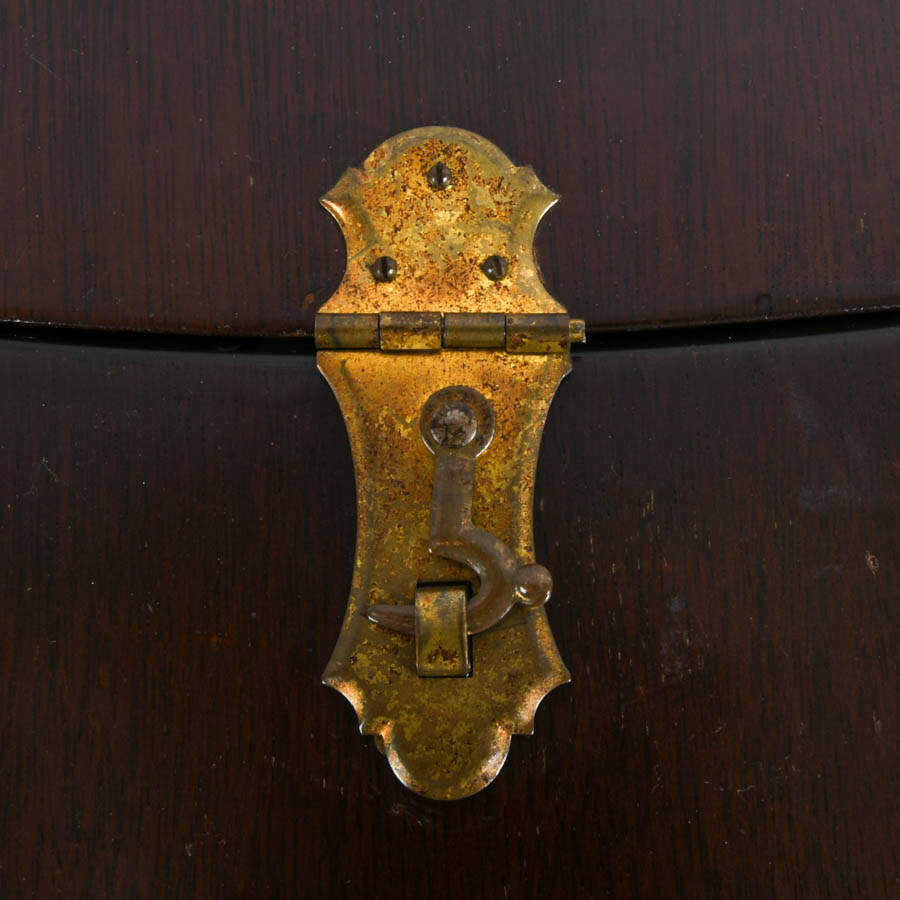 Antique George III Serpentine Front Knife Box-10