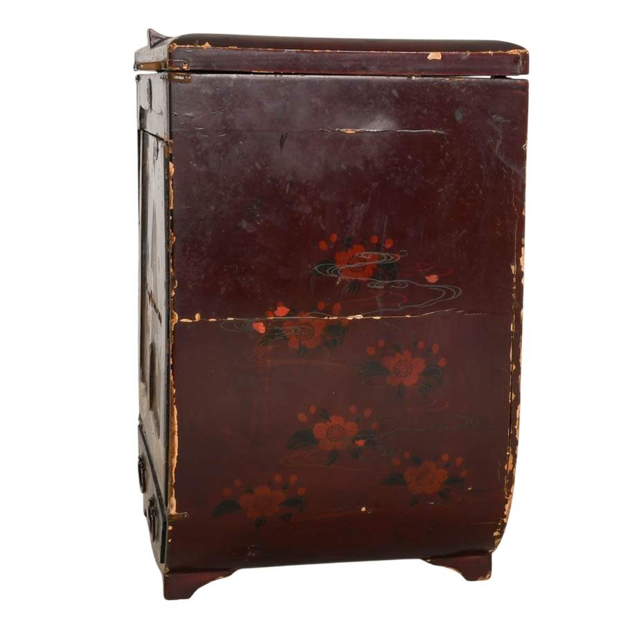 Japanese Meiji Period Lacquerware Kodansu Storage Cabinet-8
