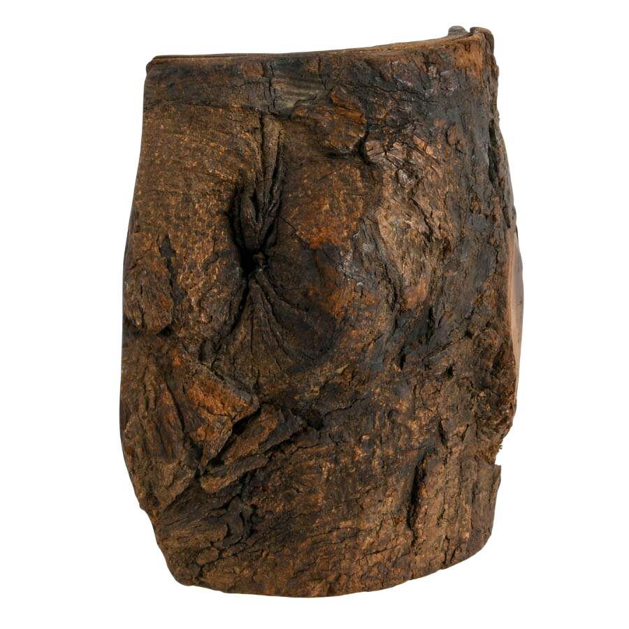 Hand-Carved Live Edge Wood Weeping Jesus Christ Bust-5