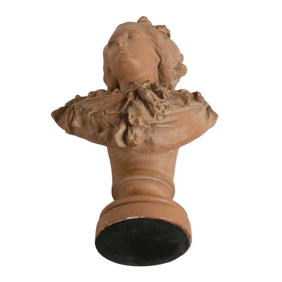Ceramic Bust of Marie-Antoinette After Albert Ernest Carrier-Belleuse-10