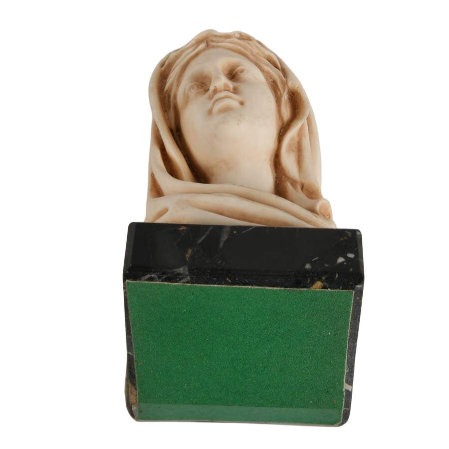Pope Benedict XVI Blessed Madonna Resin and Stone Sculpture-8