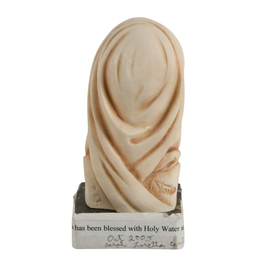 Pope Benedict XVI Blessed Madonna Resin and Stone Sculpture-5
