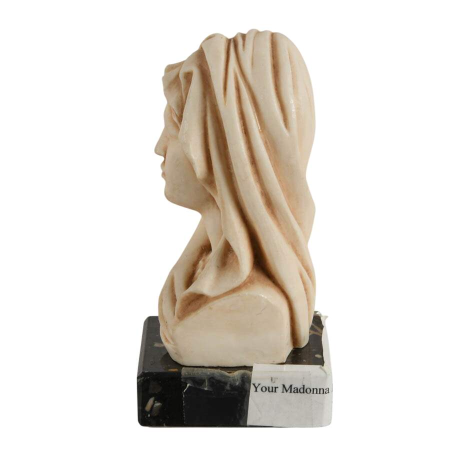 Pope Benedict XVI Blessed Madonna Resin and Stone Sculpture-4