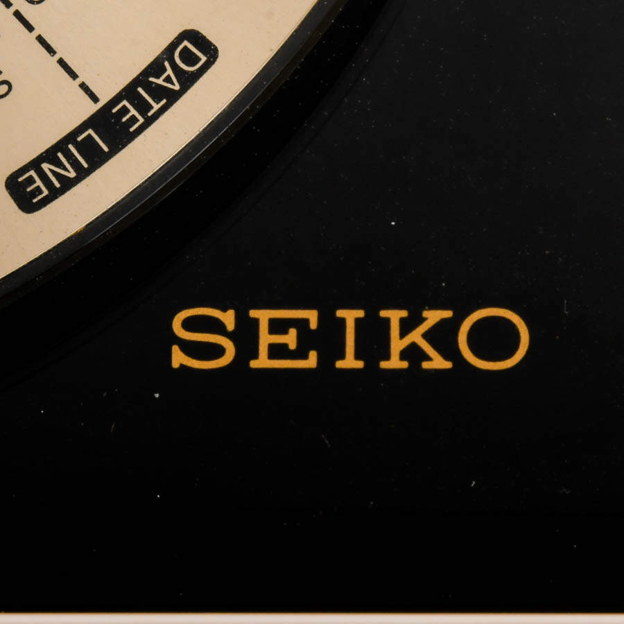 Seiko World Time Airplane Mantel Clock-3
