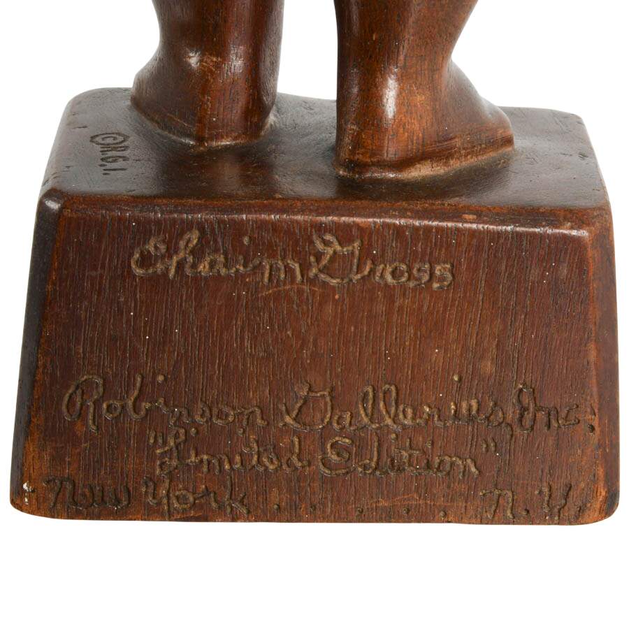 Chaim Gross Carved Wood "Circus Girl" Figure-7