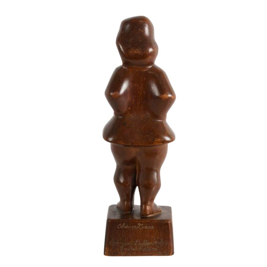 Chaim Gross Carved Wood "Circus Girl" Figure-6