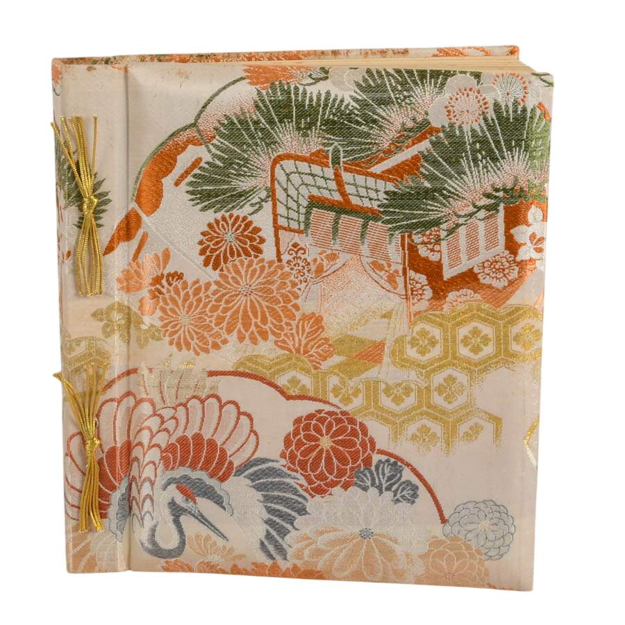 Three Chinese Fabric Photograph Albums-5