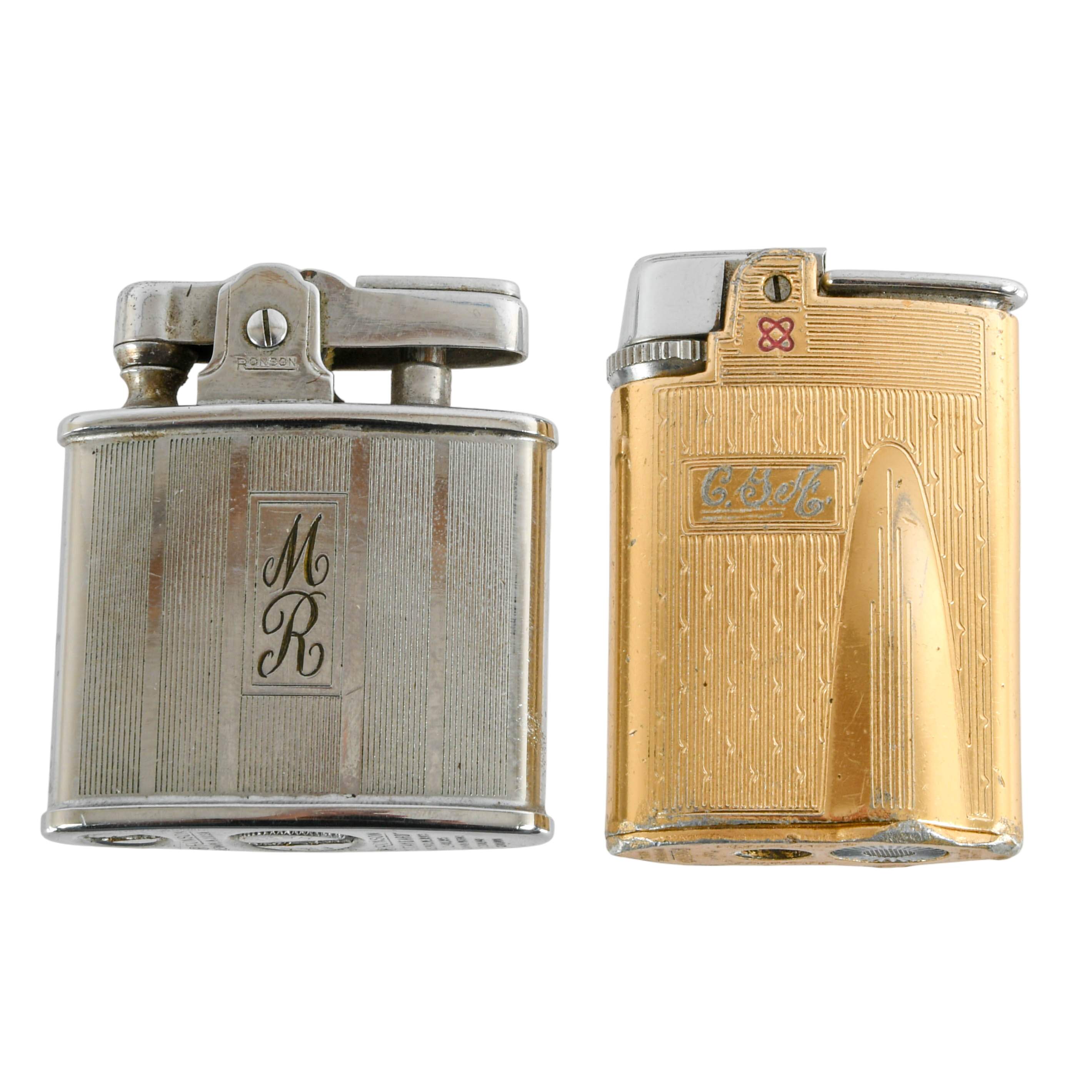 Grouping of Six Ronson Lighters-5