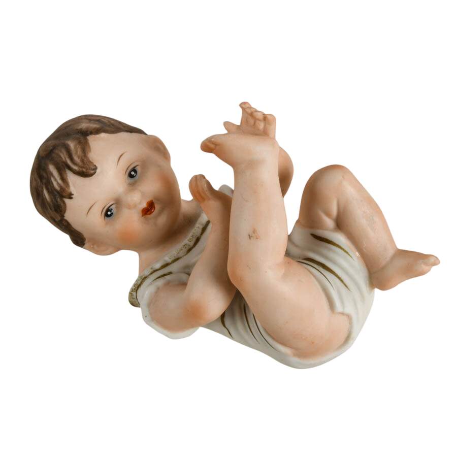 Trio of Japanese Bisque Piano Babies-10