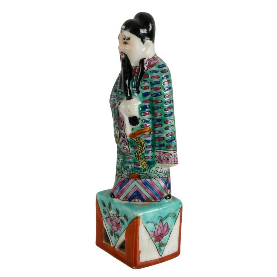 Antique Chinese Immortal Li Tieguai Porcelain Figure-2