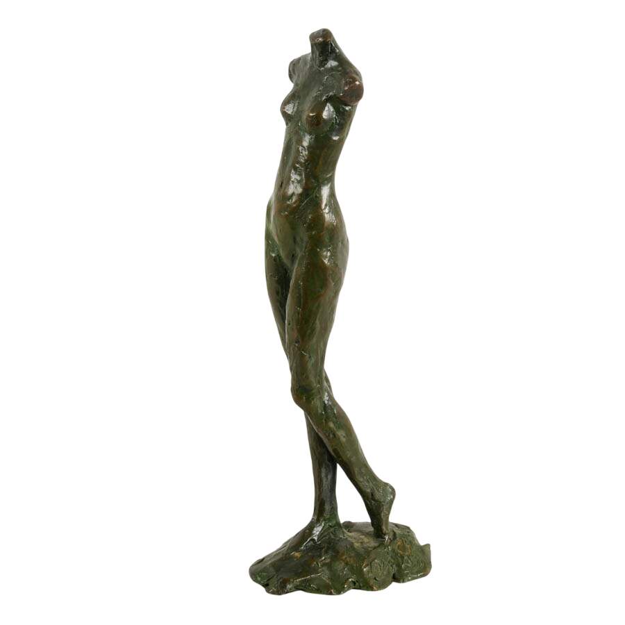 Signed Tom Corbit Limited-Edition 14/40 Bronze Sculpture-2