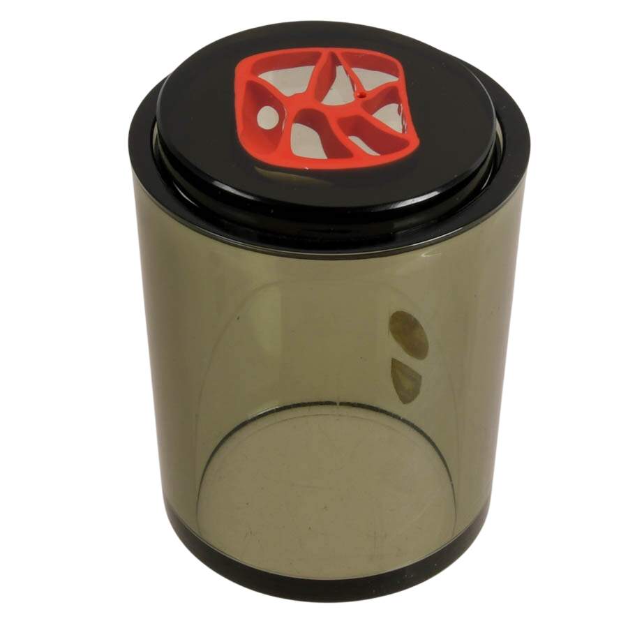 Mid-Century Orrefors Abstract Glass Jar-2